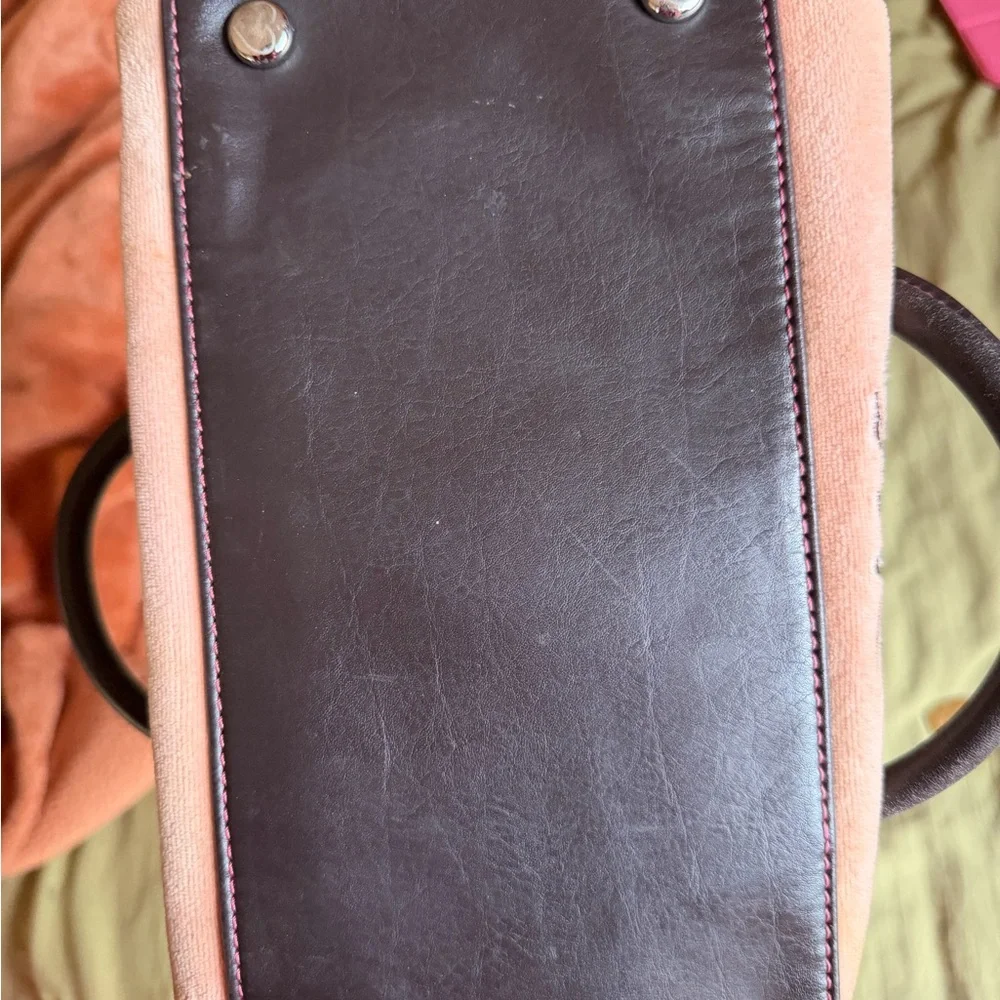 Juicy Couture Pink and Black Satchel - Picture 7 of 9